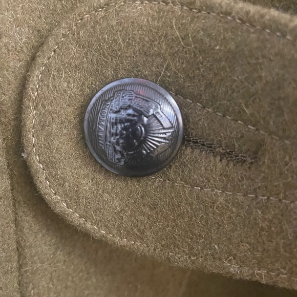 Vintage military trench coat - Picture 3 of 9